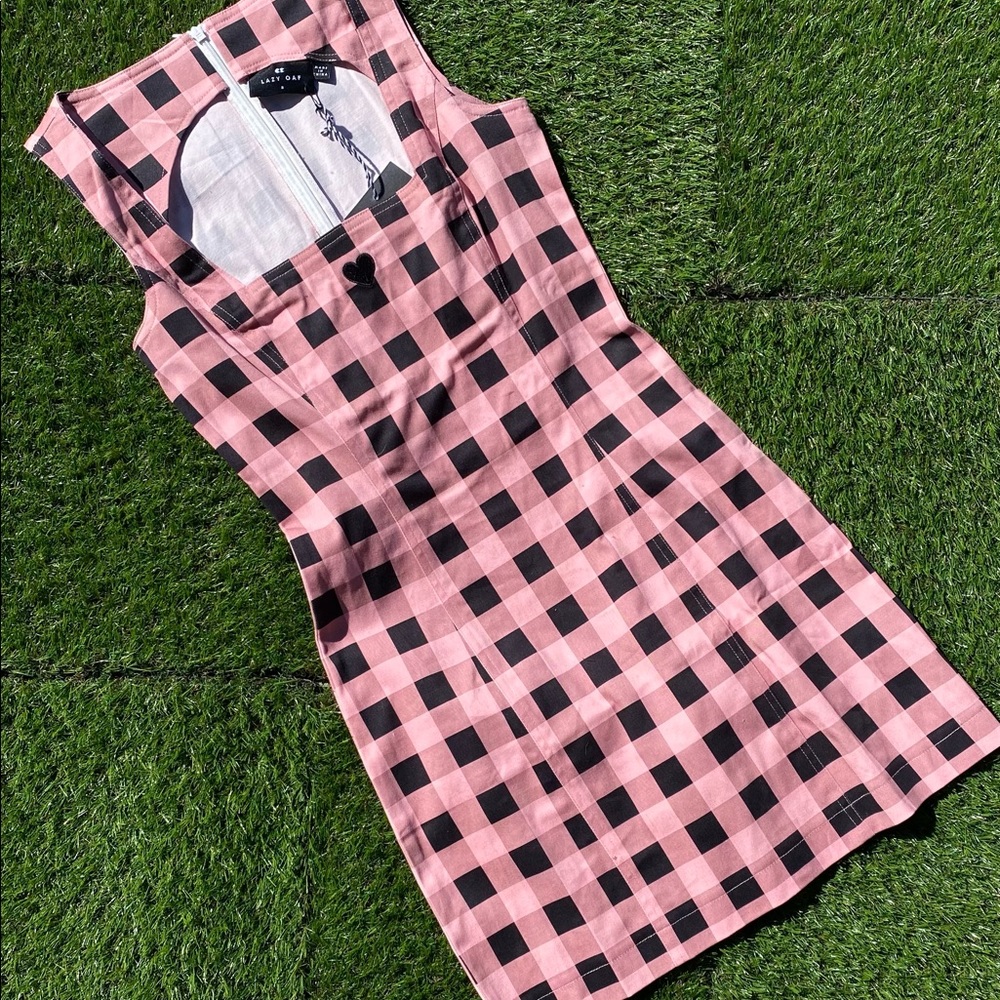 Lazy Oaf Checkered Dress